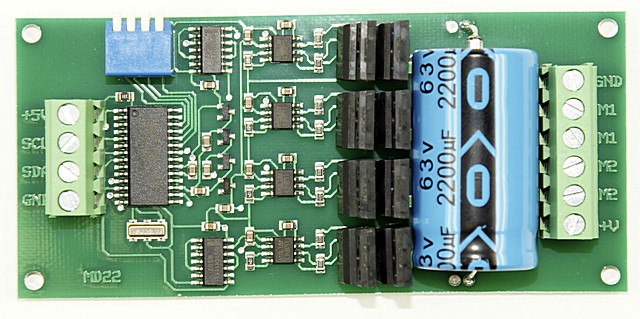 Circuito de control de motores MD22