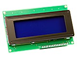 MODULO LCD I2C Y SERIE  4 X 20 LCD03 AZUL