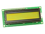 MODULO LCD I2C Y SERIE  2 X 16 LCD03 VERDE