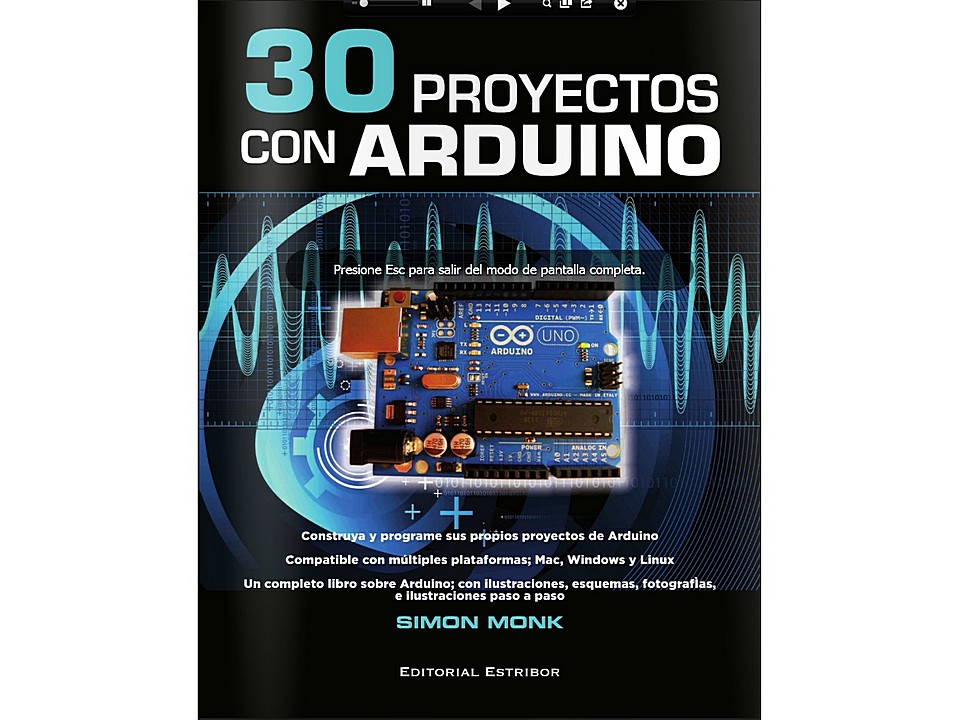 planes burbuja vender LIBRO 30 PROYECTOS CON ARDUINO