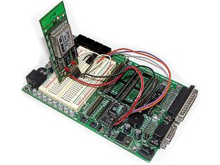 Radiomodem de 433 Mhz conectado a un BasicX24