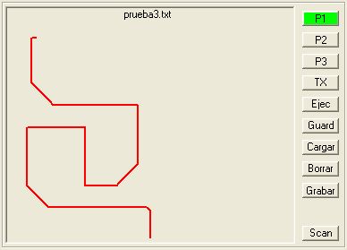 Programación de movimientos y caminos en el robot SR1