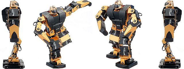 Robonova 1, el robot que salta, anda y hace piruetas.