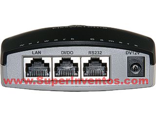 FlexWATCH 1120 Vista de la conexiones traseras