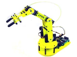 Otra vista del brazo robot 5 ejes