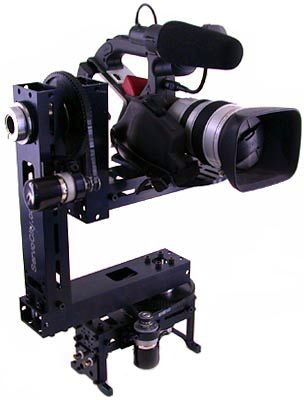 La camara puede colocarse sobre una plataforma