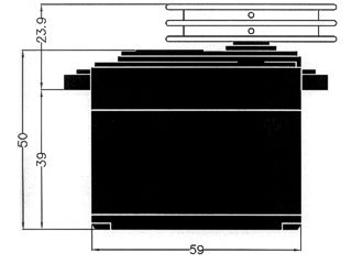 Dimensiones servos hitec hs785