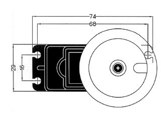 Dimensiones servos hitec hs785hb