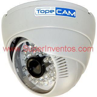 CAMARA DOMO COLOR ILUMINACION LED BLANCOS. Clic para ampliar