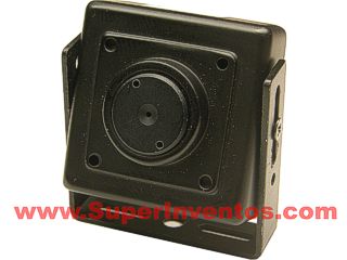 MINICAMARA COLOR LENTE PINHOLE. Clic para ampliar