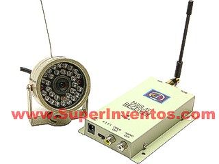 CAMARA ESPIA INFRARROJOS SIN CABLES. Clic para ampliar