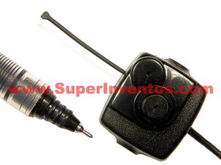 MICROCAMARA ESPIA INALAMBRICA 2,4 GHZ. Clic para ampliar