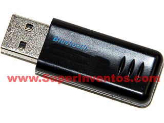 ADAPTADOR USB BLUETOOTH 100 METROS. Clic para ampliar