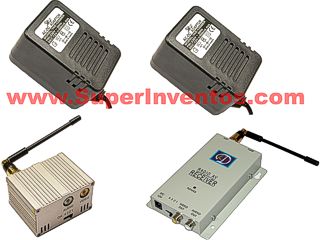 KIT COMPLETO EMISION DE VIDEO 1000 MW A 1,2GHZ. Clic para ampliar