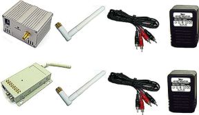 KIT TRANSMISOR VIDEO 1000 MW 4 CANALES 2,4 GHZ. Clic para ampliar