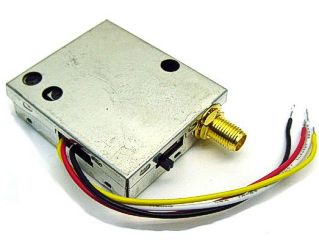 EMISOR AUDIO VIDEO 4 CANALES 100 MW 1,2 GHZ. Clic para ampliar