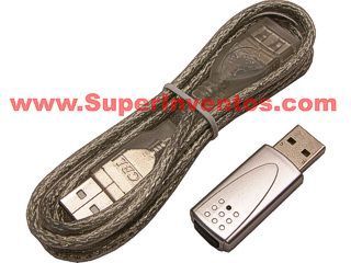 CONVERTIDOR DE USB A PUERTO INFRARROJOS IRDA. Clic para ampliar