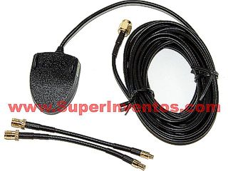 ANTENA GPS UNIVERSAL CABLE 3 MT.. Clic para ampliar