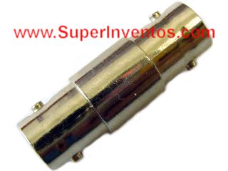 CONECTOR BNC HEMBRA - HEMBRA. Clic para ampliar