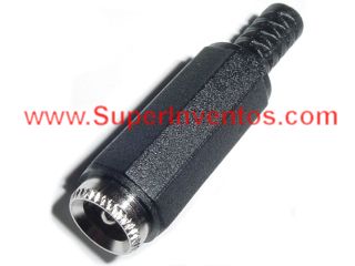 CONECTOR ALIMENTACION MACHO 2,1. Clic para ampliar