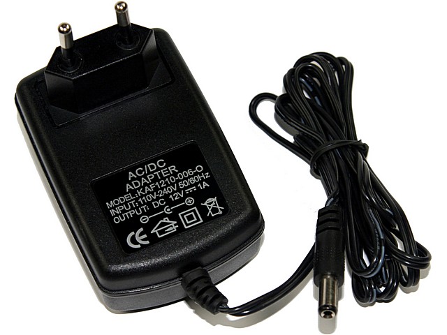 ALIMENTADOR ELECTRONICO 12V 1AMP ESTABILIZADO. Clic para ampliar