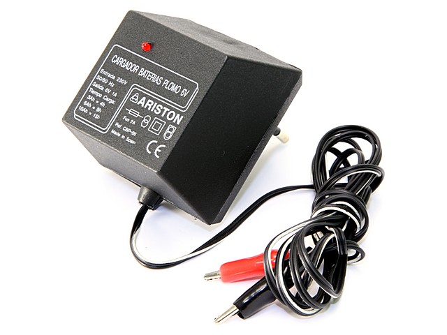 CARGADOR BATERIAS DE PLOMO DE 12V. Clic para ampliar