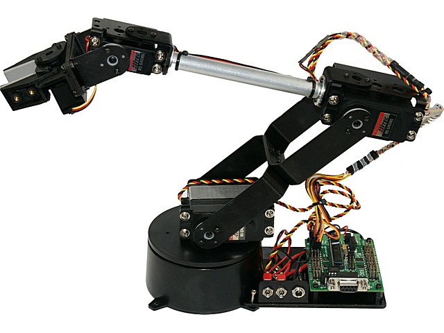 KIT BRAZO ROBOT 5 EJES COMPLETO AL5B. Clic para ampliar