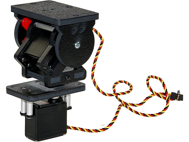 KIT PAN AND TILT PARA CAMARA HASTA 1 KG. Clic para ampliar