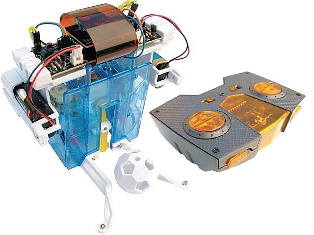 MINI KIT ROBOT FUTBOLISTA. Clic para ampliar
