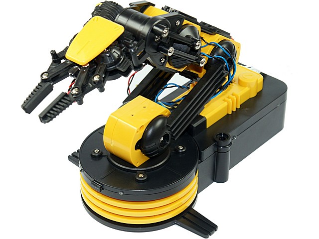 MINI KIT BRAZO ROBOT CON MANDO. Clic para ampliar
