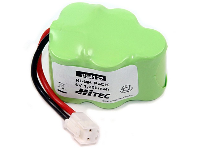 BATERIA 1000 mAh NIMH 6V 2/3A ROBONOVA. Clic para ampliar