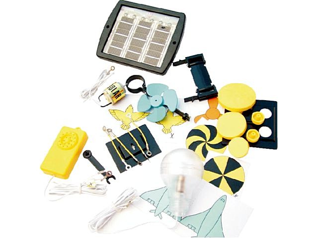 KIT EDUCACIONAL SOLAR DELUXE. Clic para ampliar