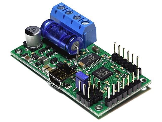 CONTROLADOR DE MOTOR DC POR USB 18V7. Clic para ampliar