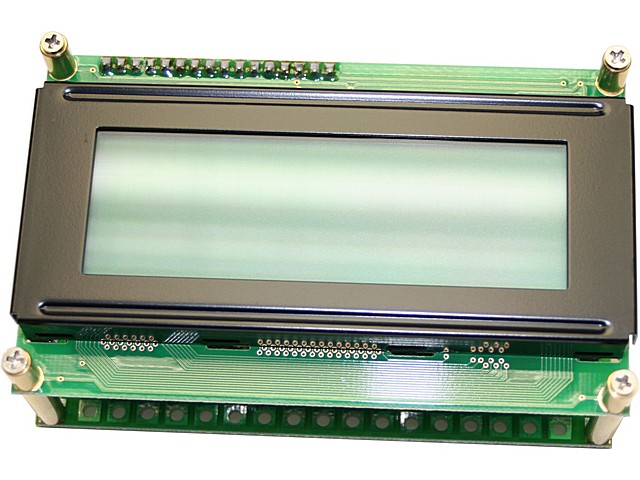 MODULO LCD SERIE 4 X 20 LCD PLUS2. Clic para ampliar