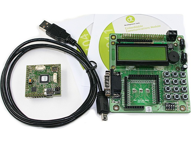 KIT COMPLETO DESARROLLO E INTERFACE PARA DSPIC. Clic para ampliar