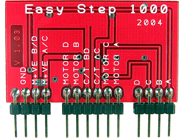 DRIVER MOTOR PASO A PASO EASY STEP 1000. Clic para ampliar