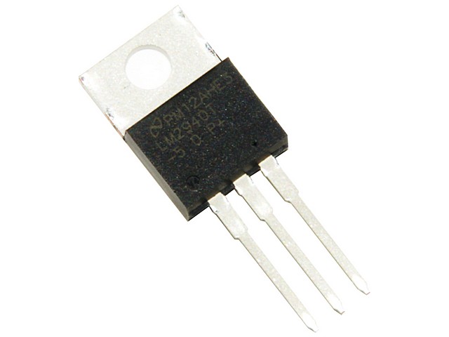 REGULADOR DE 5V 1AMP BAJA CAIDA DE TENSION LM2940. Clic para ampliar