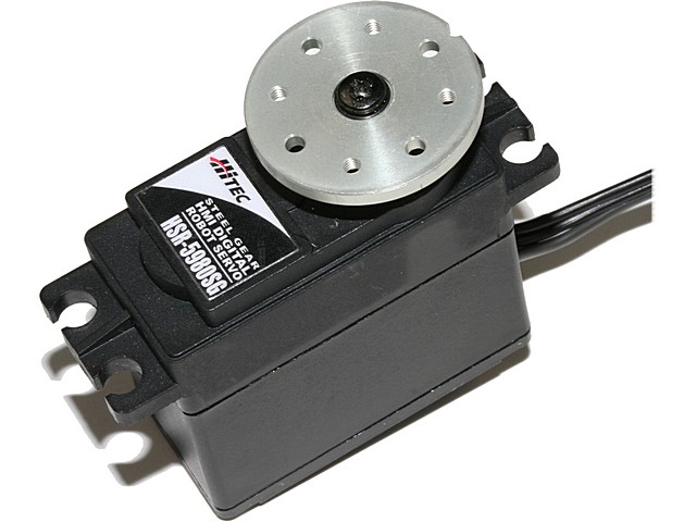 SERVO DIGITAL ALTA POTENCIA HITEC HSR-5980SG. Clic para ampliar