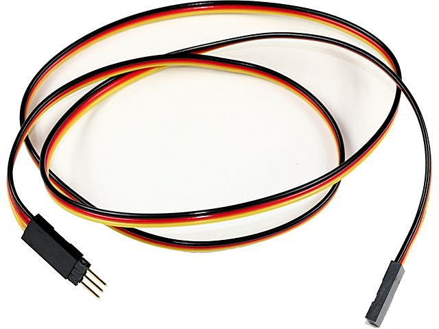 CABLE EXTENSION PARA SERVO 20 CM. Clic para ampliar