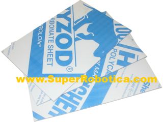 KIT 2 PANELES POLICARBONATO 3 MM 30 X 40 CM. Clic para ampliar