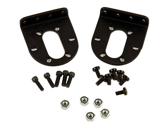 PAREJA SOPORTES MOTOR DC REDUCTOR. Clic para ampliar
