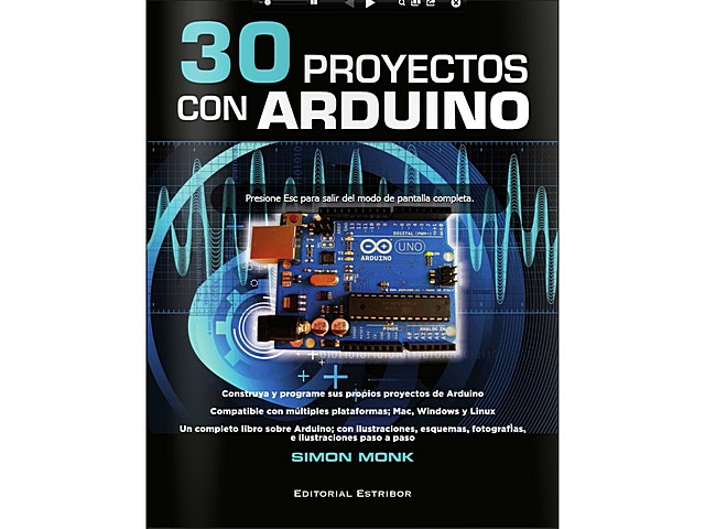 LIBRO 30 PROYECTOS CON ARDUINO. Clic para ampliar